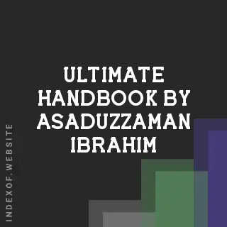 Ultimate Handbook by Asaduzzaman Ibrahim | Indexof
