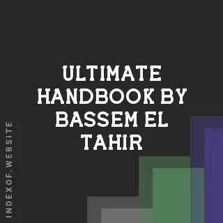 Ultimate Handbook by Bassem El-Tahir | Indexof