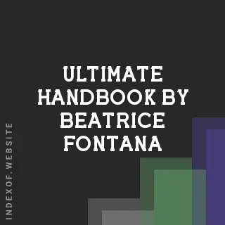 Ultimate Handbook by Beatrice Fontana | Indexof