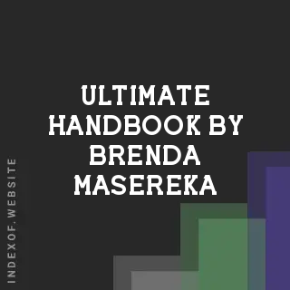 Ultimate Handbook by Brenda Masereka | Indexof