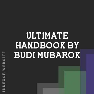 Ultimate Handbook by Budi Mubarok | Indexof
