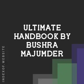 Ultimate Handbook by Bushra Majumder | Indexof