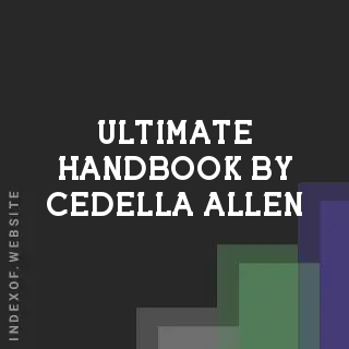 Ultimate Handbook by Cedella Allen | Indexof