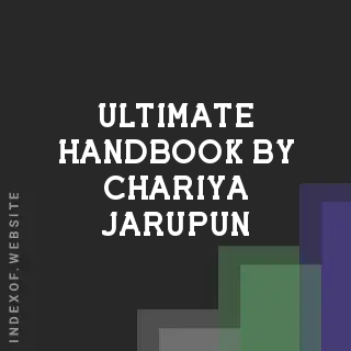 Ultimate Handbook by Chariya Jarupun | Indexof