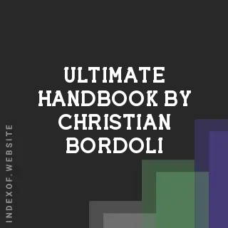 Ultimate Handbook by Christian Bordoli | Indexof