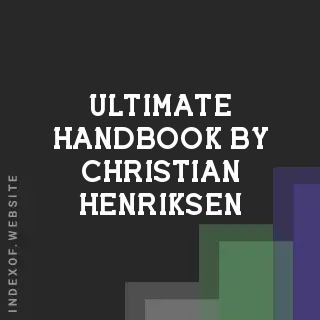 Ultimate Handbook by Christian Henriksen | Indexof