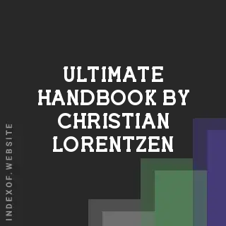 Ultimate Handbook by Christian Lorentzen | Indexof