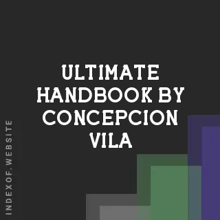 Ultimate Handbook by Concepcion Vila | Indexof