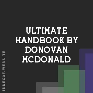 Ultimate Handbook by Donovan McDonald | Indexof