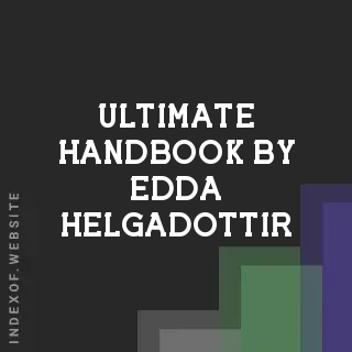 Ultimate Handbook by Edda Helgadottir | Indexof