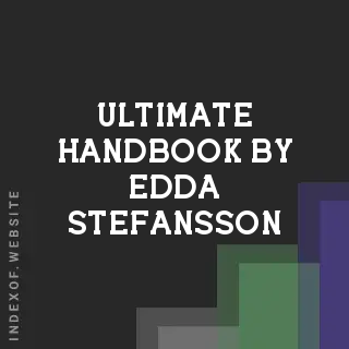 Ultimate Handbook by Edda Stefansson | Indexof