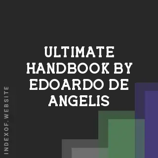 Ultimate Handbook by Edoardo De Angelis | Indexof