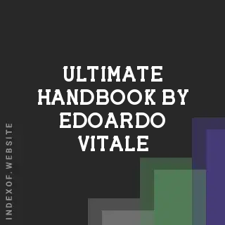 Ultimate Handbook by Edoardo Vitale | Indexof
