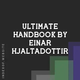 Ultimate Handbook by Einar Hjaltadottir | Indexof
