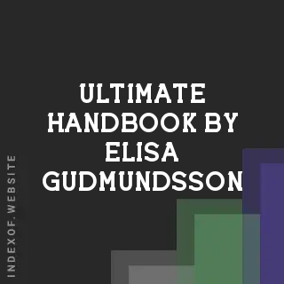 Ultimate Handbook by Elisa Gudmundsson | Indexof