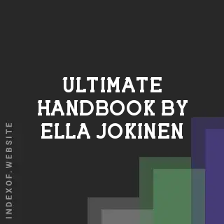 Ultimate Handbook by Ella Jokinen | Indexof