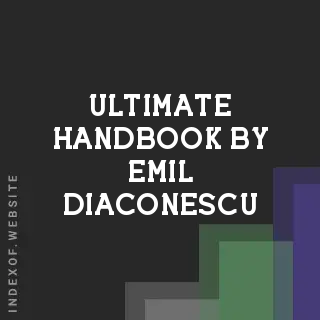 Ultimate Handbook by Emil Diaconescu | Indexof