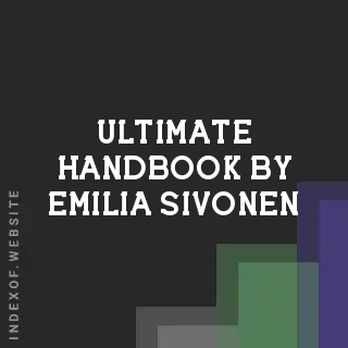 Ultimate Handbook by Emilia Sivonen | Indexof