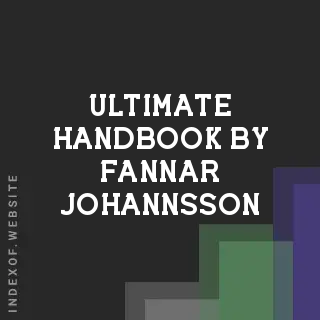 Ultimate Handbook by Fannar Johannsson | Indexof