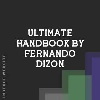 Ultimate Handbook by Fernando Dizon | Indexof