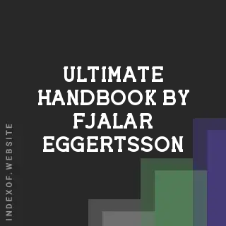 Ultimate Handbook by Fjalar Eggertsson | Indexof