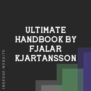 Ultimate Handbook by Fjalar Kjartansson | Indexof