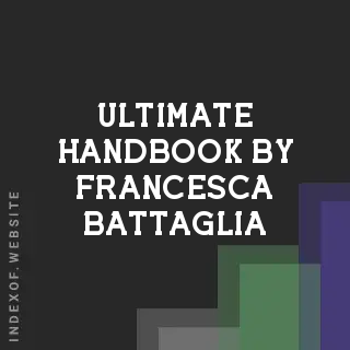 Ultimate Handbook by Francesca Battaglia | Indexof