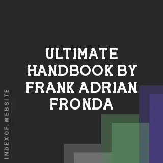 Ultimate Handbook by Frank Adrian Fronda | Indexof