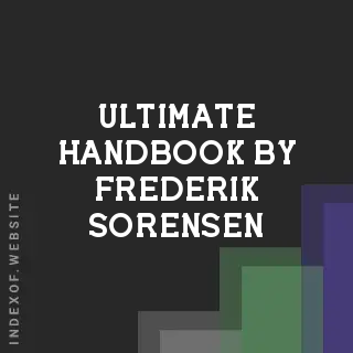 Ultimate Handbook by Frederik Sorensen | Indexof