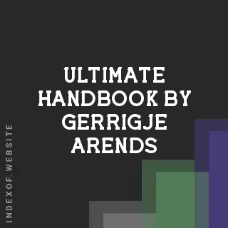Ultimate Handbook by Gerrigje Arends | Indexof