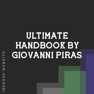 Ultimate Handbook by Giovanni Piras | Indexof