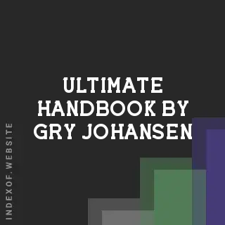 Ultimate Handbook by Gry Johansen | Indexof
