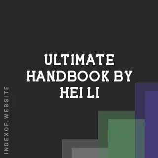 Ultimate Handbook by Hei Li | Indexof