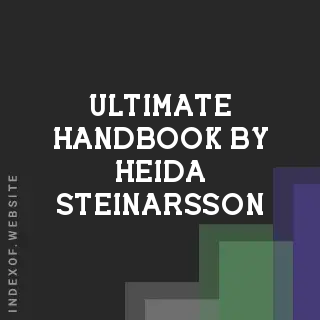 Ultimate Handbook by Heida Steinarsson | Indexof