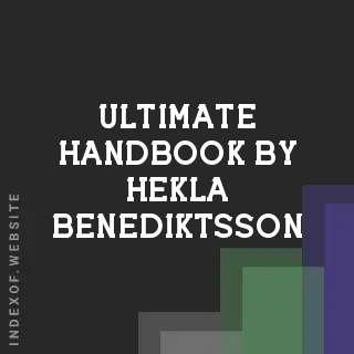 Ultimate Handbook by Hekla Benediktsson | Indexof