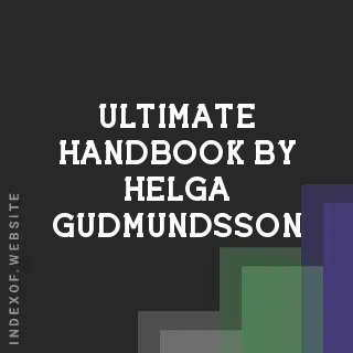 Ultimate Handbook by Helga Gudmundsson | Indexof