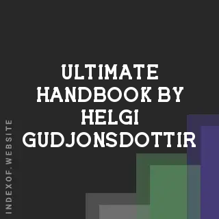 Ultimate Handbook by Helgi Gudjonsdottir | Indexof