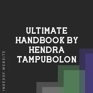 Ultimate Handbook by Hendra Tampubolon | Indexof