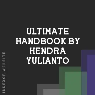 Ultimate Handbook by Hendra Yulianto | Indexof