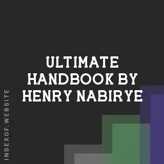 Ultimate Handbook by Henry Nabirye | Indexof