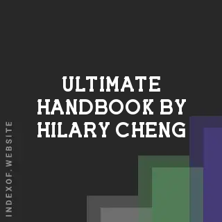 Ultimate Handbook by Hilary Cheng | Indexof