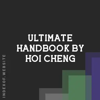 Ultimate Handbook by Hoi Cheng | Indexof
