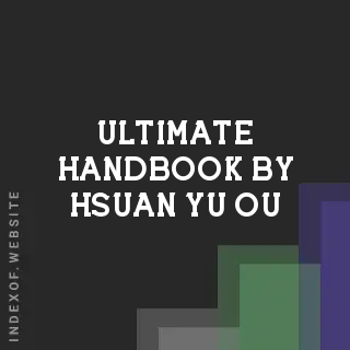 Ultimate Handbook by Hsuan-yu Ou | Indexof