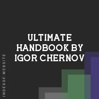 Ultimate Handbook by Igor Chernov | Indexof