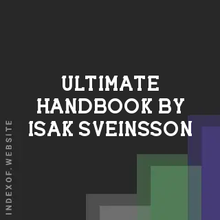 Ultimate Handbook by Isak Sveinsson | Indexof