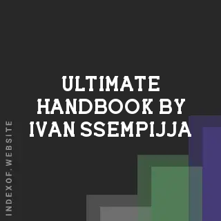 Ultimate Handbook by Ivan Ssempijja | Indexof
