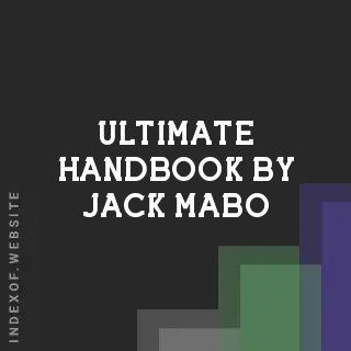 Ultimate Handbook by Jack Mabo | Indexof