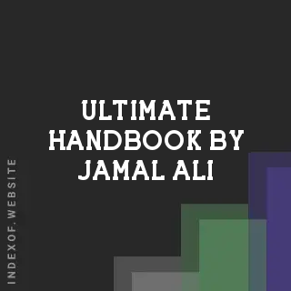 Ultimate Handbook by Jamal Ali | Indexof