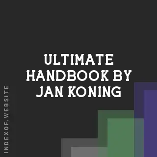 Ultimate Handbook by Jan Koning | Indexof