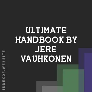 Ultimate Handbook by Jere Vauhkonen | Indexof